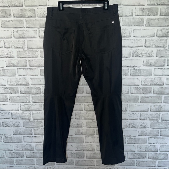 01 Algo Performance Men’s Athleisure Golf Pants 32 Straight Leg Lightweight - Picture 2 of 8